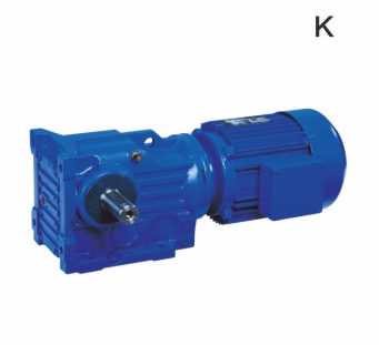 Редуктор с винтовой конической шестерней серии K